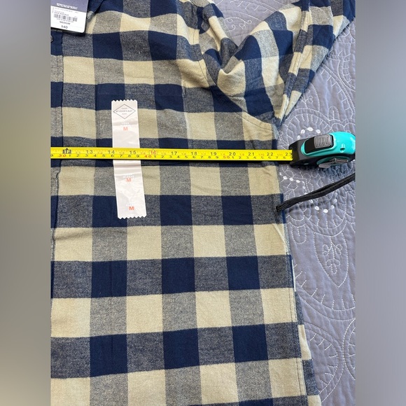 St Johns Bay Men’s Sage Buffalo Plaid Button Down Flannel Shirt NWT Size… - Picture 7 of 9